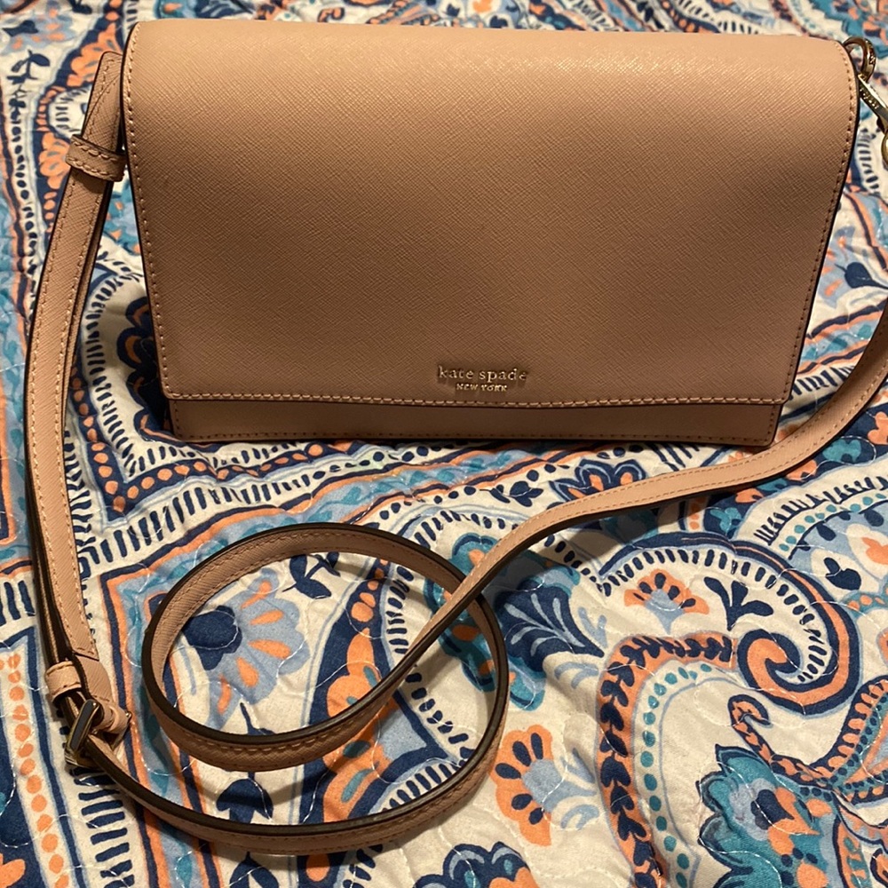 Light pink kate spade bag